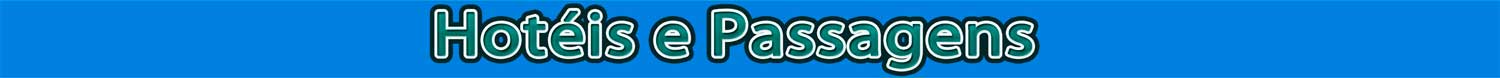 Pagina com Hoteis e Passagens