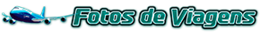 Logotipo simples da Fotos de Viagens