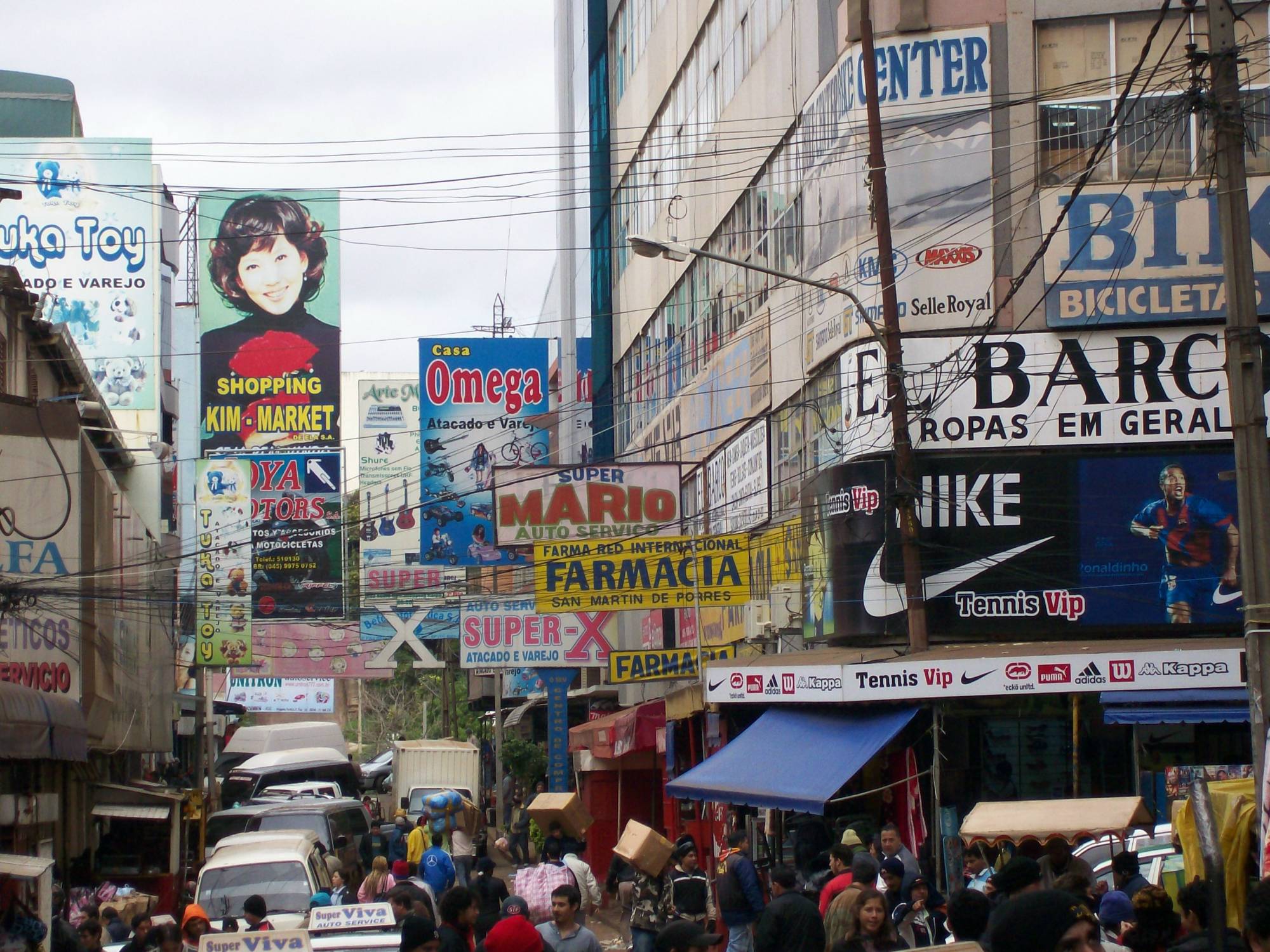 Foto Ciudad del Este - Centro comercial da cidade